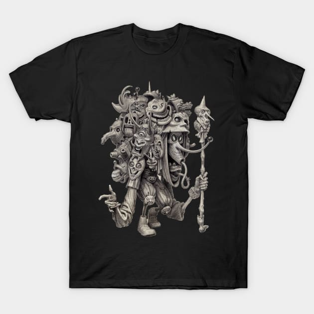 Frevmorzi Kraz The Mask Salesman T-Shirt by charleslister